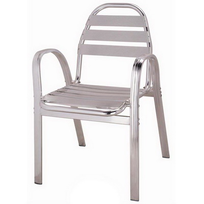 Loom Aluminum Arm Chair