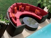 Patio Wicker Sofas