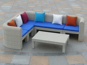 Patio Wicker Sofas