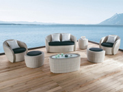 Patio Wicker Sofas