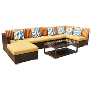 Patio Wicker Sofas