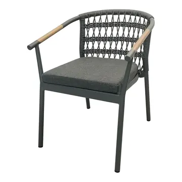 New Rope Chairs wc-132bk outdoor furniture