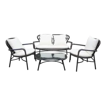 Patio Sofas ws-058bw outdoor furniture